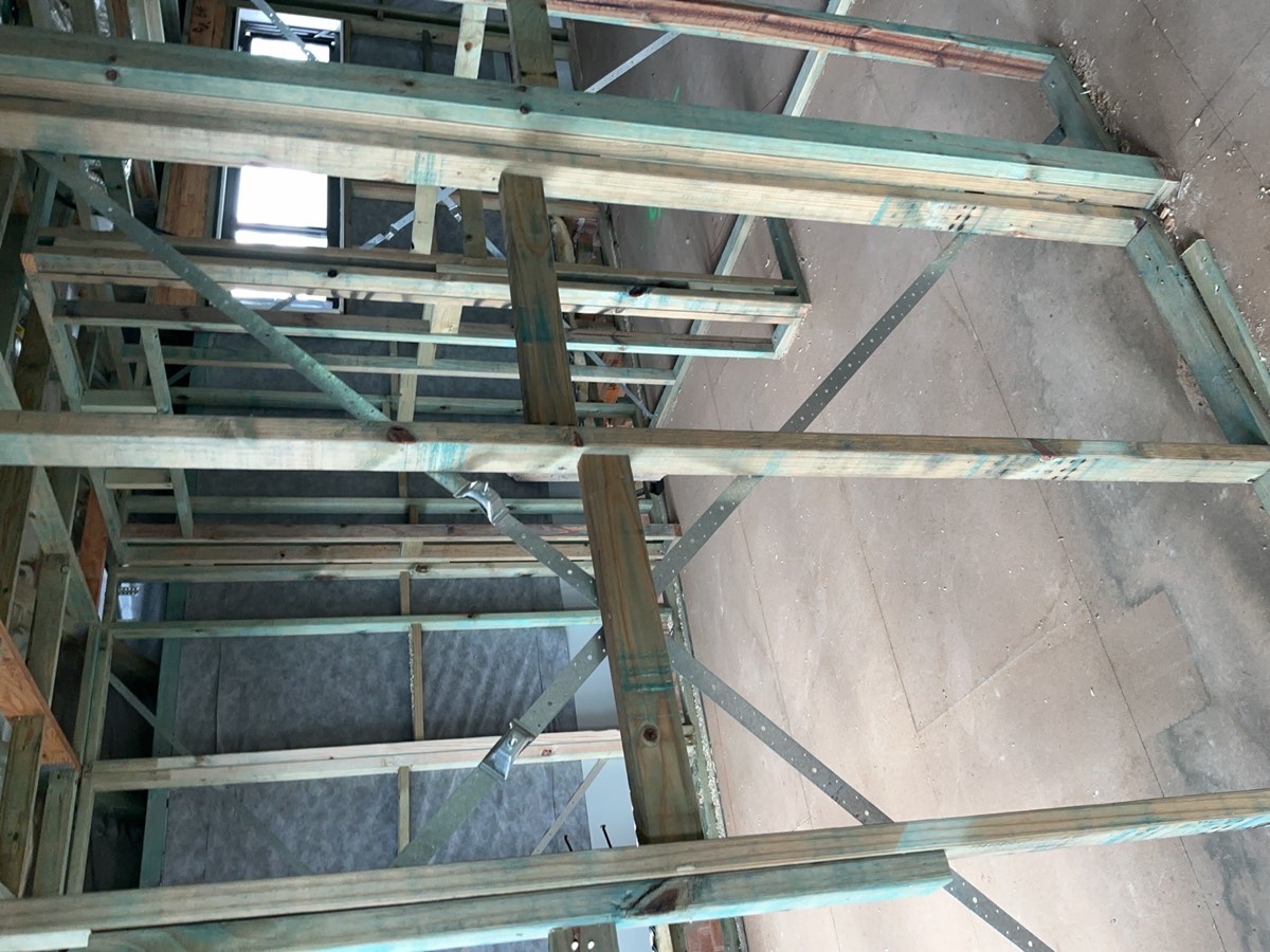 Electrical rough in at lock-up, Oran Park