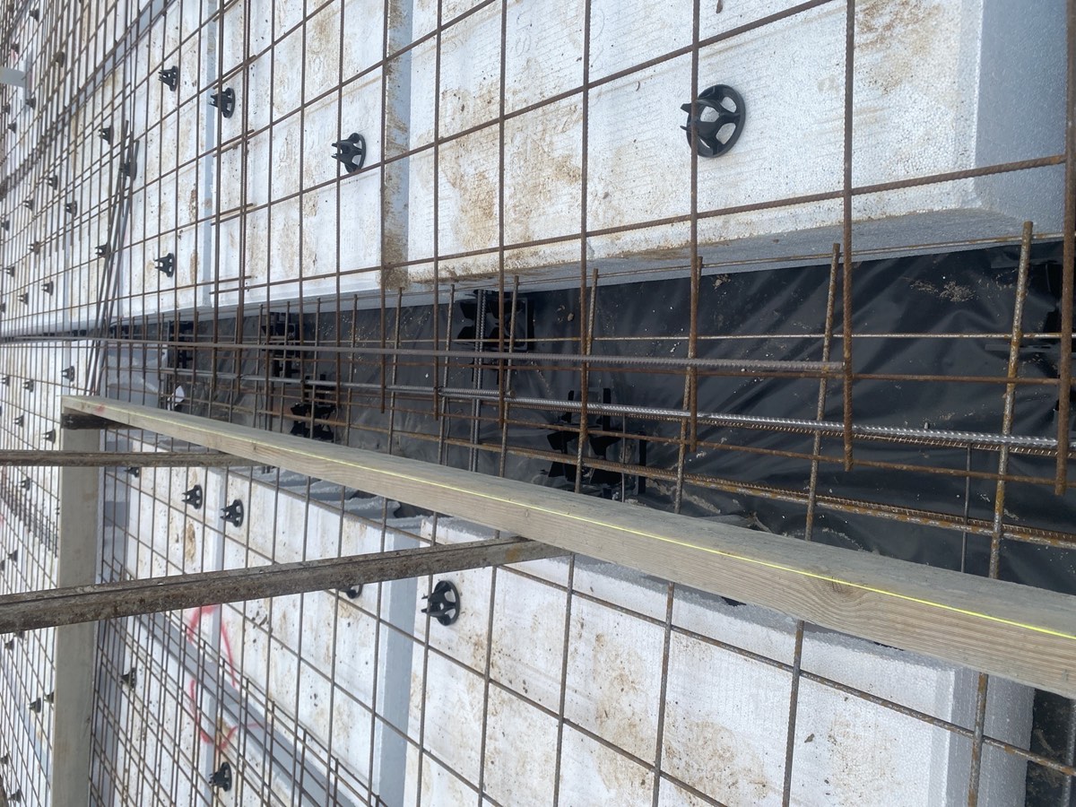 Beam reinforcement over 300 mm wide, Oran Park